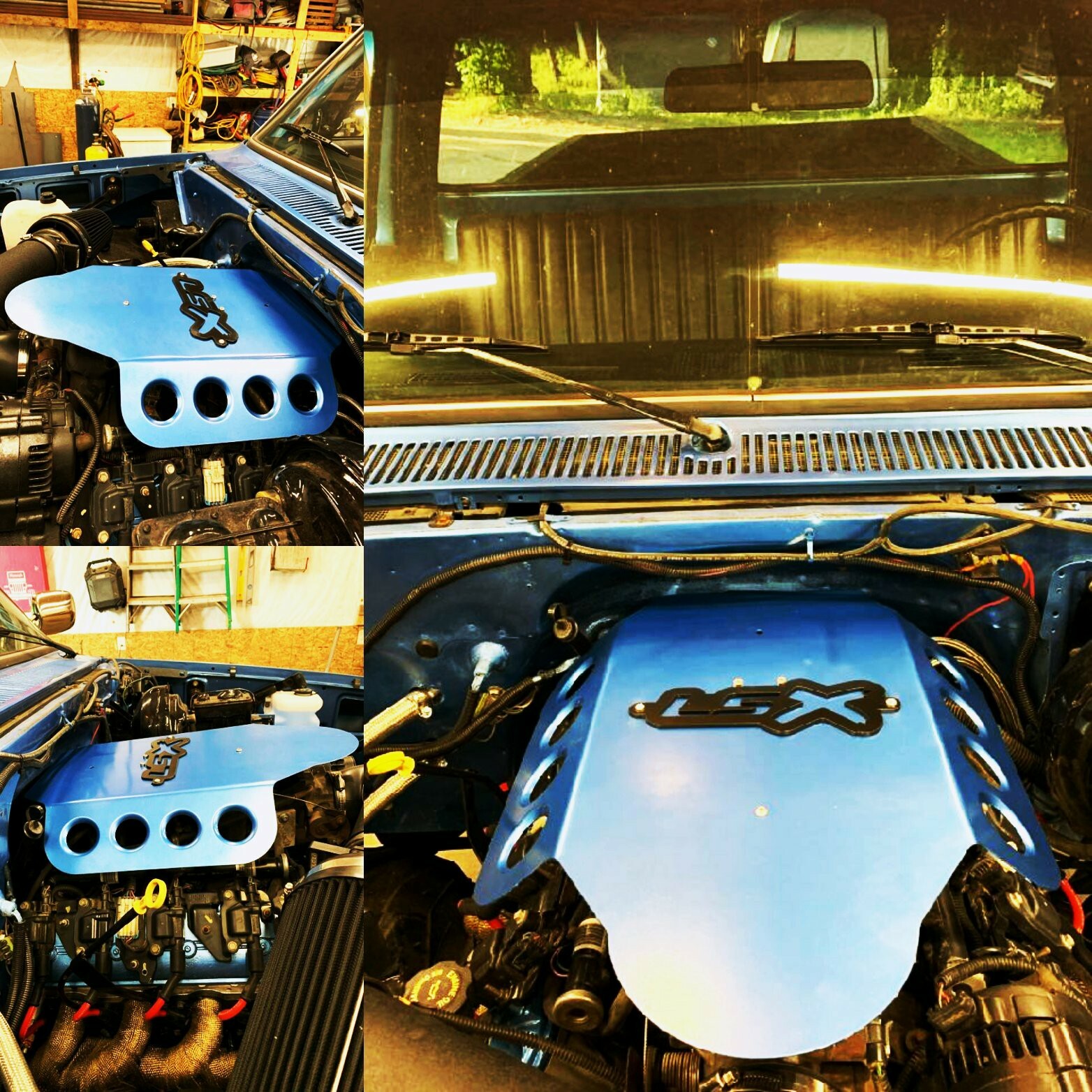 99-07 GEN 3 CUSTOM LS ENGINE COVER 4.8 , 5.3 , 6.0, truck intake