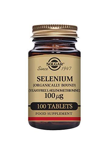 Solgar Yeast-Free Selenium 100 mcg 100 Tablets