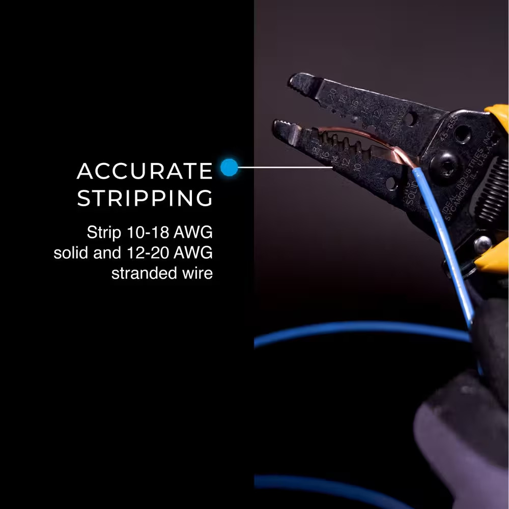Reflex Super T-Stripper/Cutter, 10-18 AWG Solid, 12-20 AWG Stranded