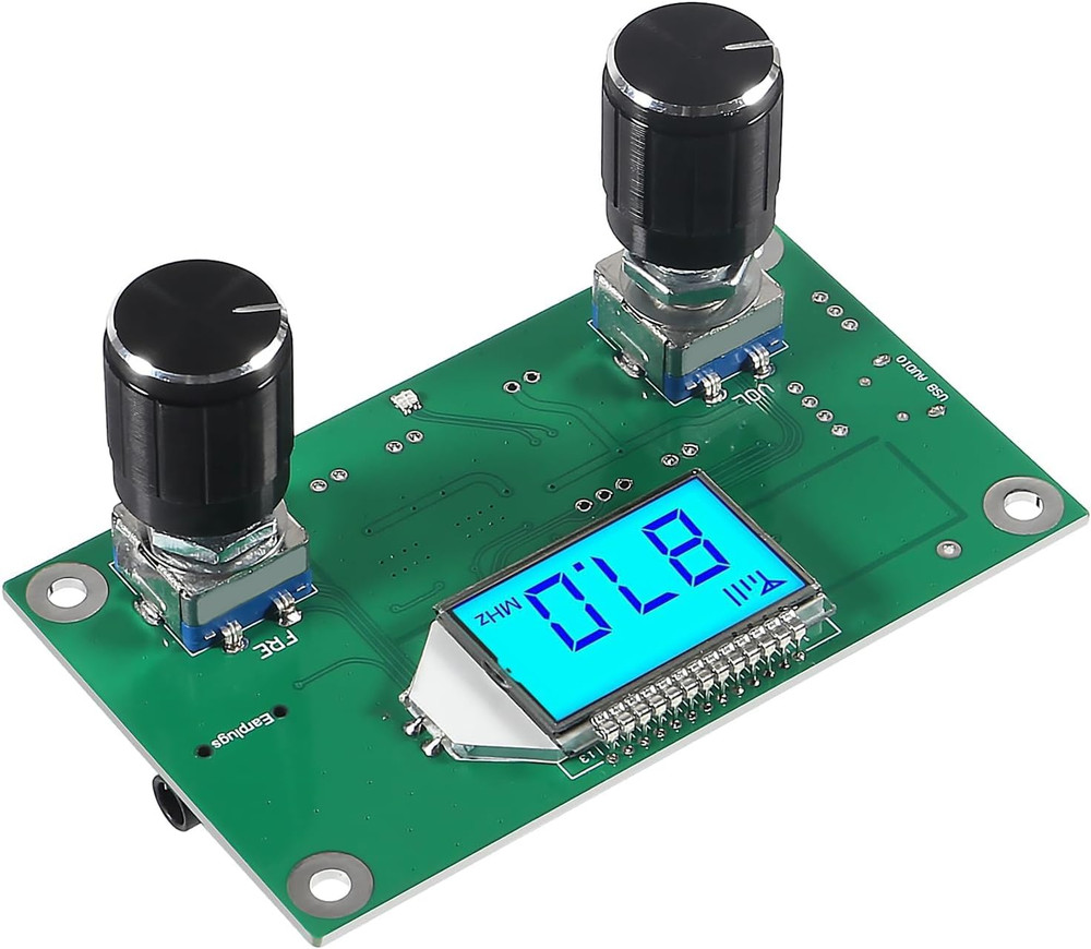 2 Pieces Digital FM Receiver Module Radio Receiver Module Digital Stereo Boar...