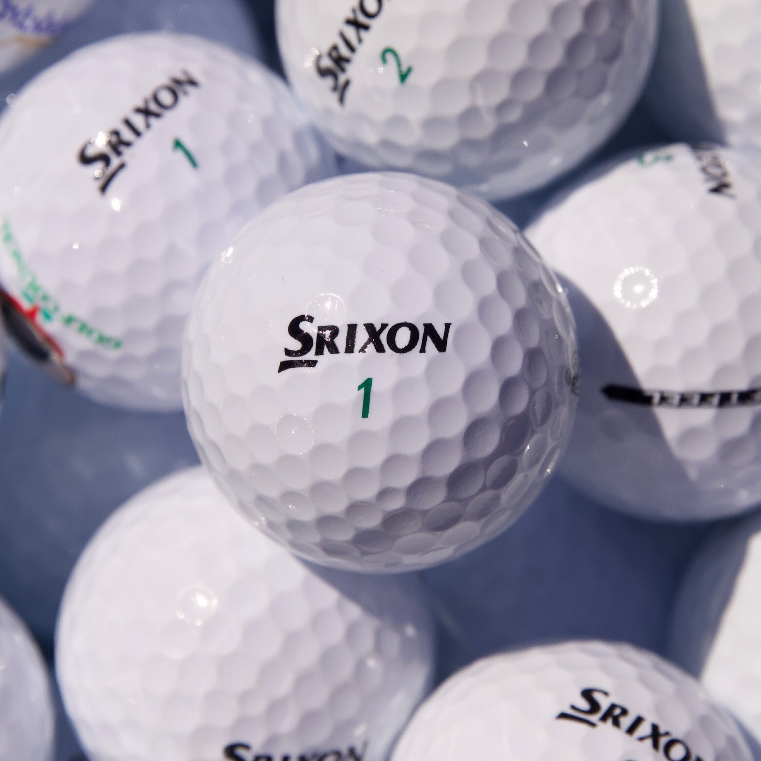 48 Srixon Soft Feel Used Golf Balls Near Mint 5A/4A Quality FREE SHIPPING!