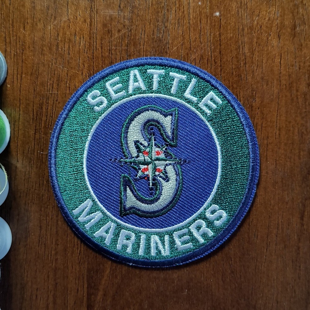 Seattle Mariners Patch MLB Baseball Sports Embroidered Iron On Patch 3"