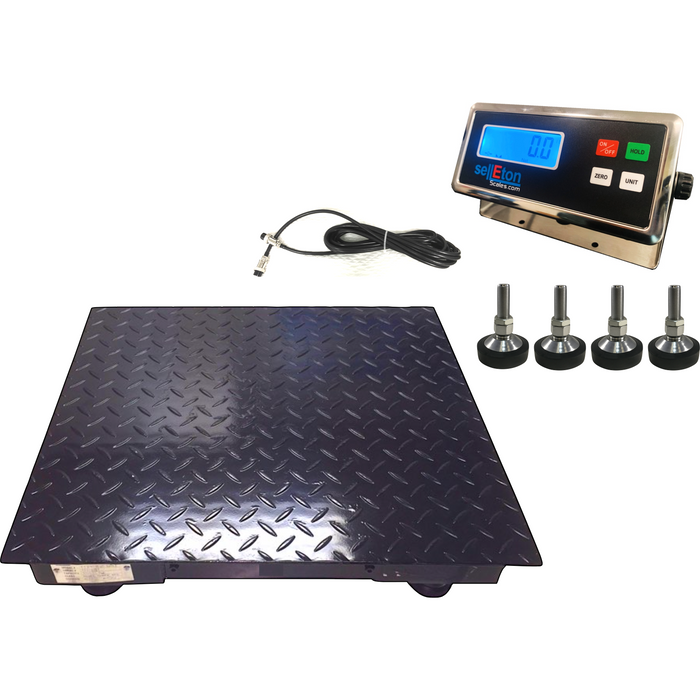 SellEton Multi-pack Floor Scales | SL-700-3x3 | 36" x 36"