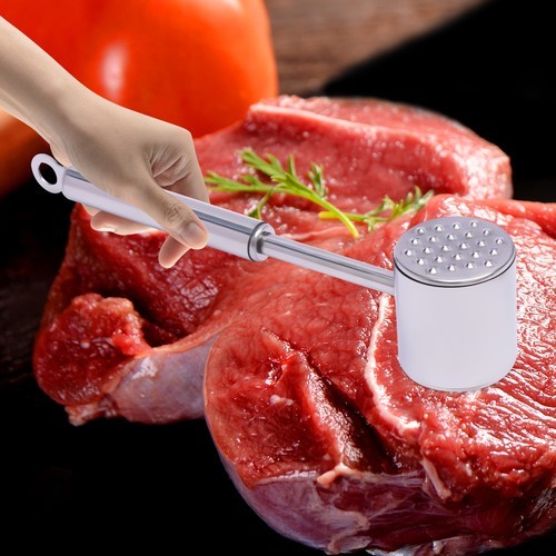 Heavy Duty Meat Hammer 304 Stainless Steel Dishwasher Safe Meat Tenderizer