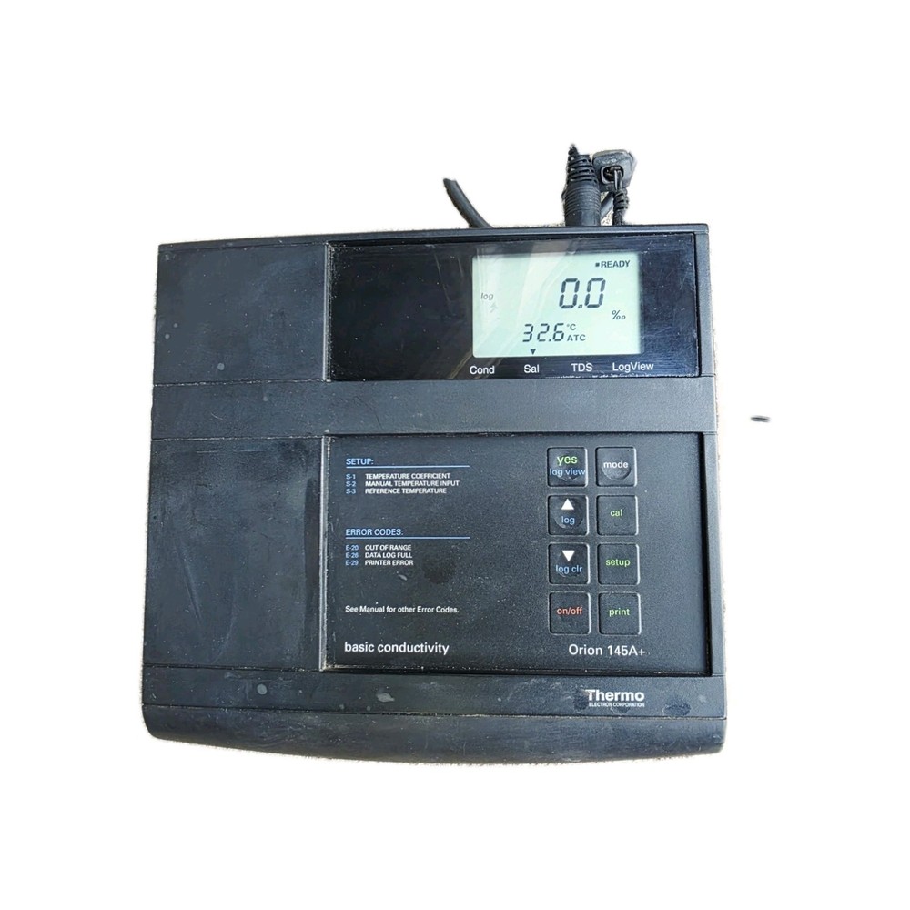 THERMO ORION 145A+ BASIC CONDUCTIVITY METER & PROBE FOR THERMO ELECTRON CO. USA
