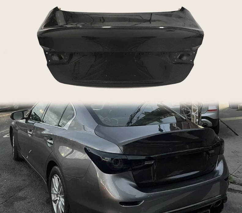 Carbon Fiber trunk CLS style for 2018-2024 Infiniti Q50 sedan 4 door