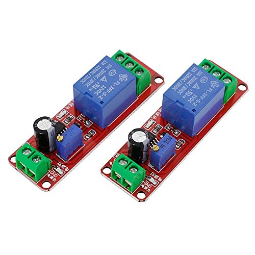 1 PCS NE555 Timer Switch Adjustable Module Time Delay Relay Module DC Delay 12V