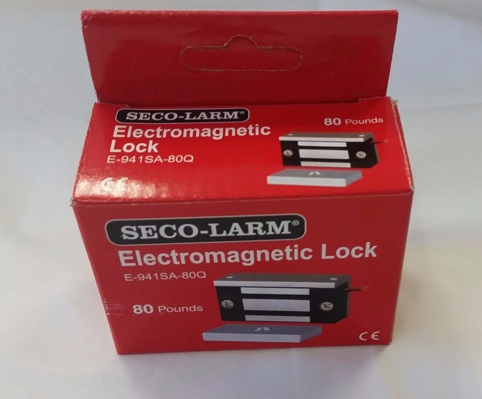 Seco-Larm Electromagnetic Lock, 80 pounds [E-941SA-80Q]