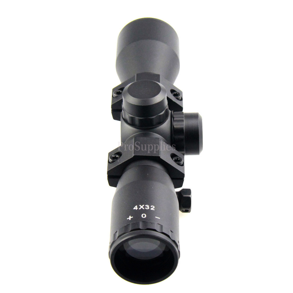 AIM SPORTS TACTICAL SERIES 4X32 COMPACT SCOPE W/ MIL-DOT RETICLE