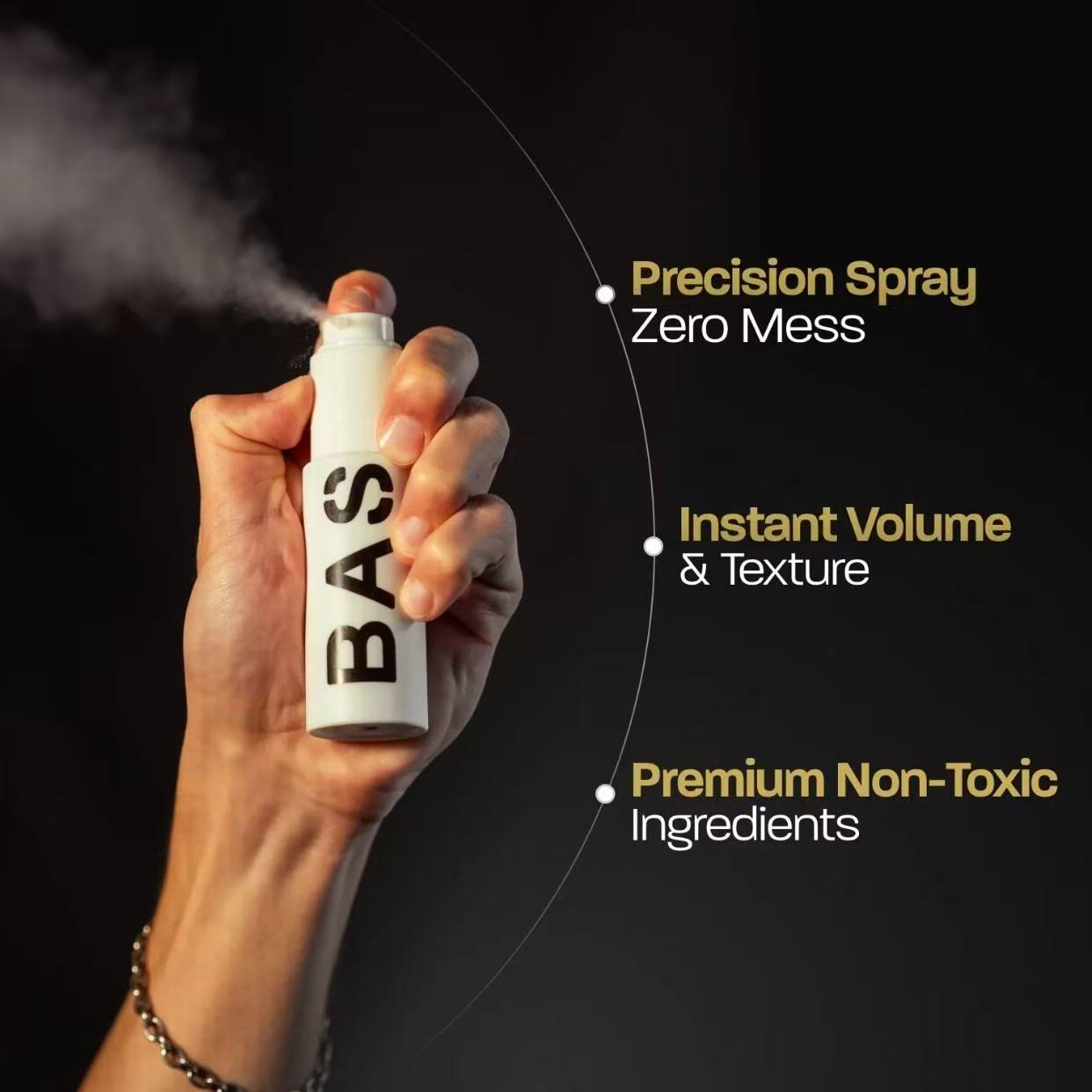 BASED Hair Texture Powder | Instant Volume & Texture | Lightweight, Matte Finish