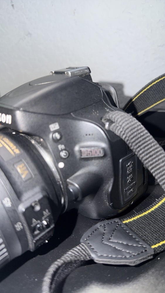 Nikon D5100 Camera Accessory Bundle with Lenses and Black Camera Bag