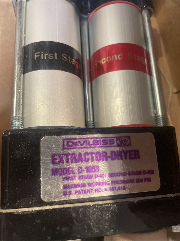 DeVilbiss NOS Extractor-Dryer Model D-1053 In Original Box 1980’s?