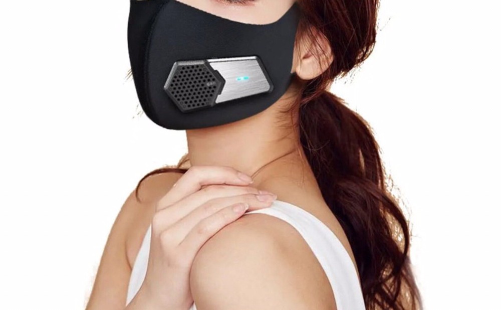Air Purifying Smart Electric Face Mask + Bonus filter