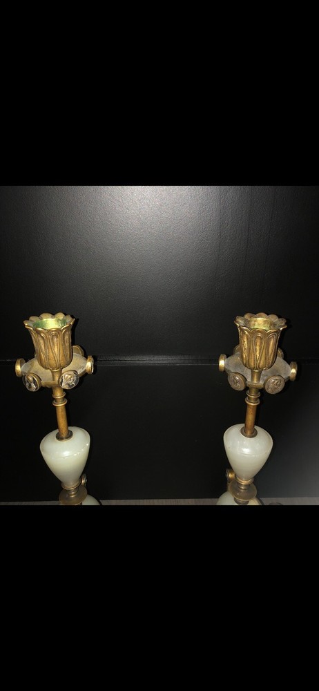 Henri Picard circa Candle holders