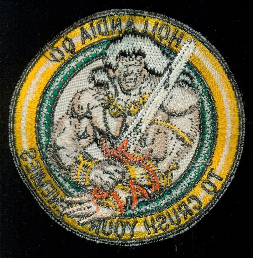 USAF Hollandia 2000 80th Fighter Squadron Patch SK-3