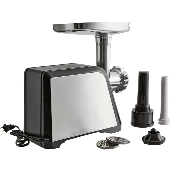 Electric Meat Grinder Restaurant Reverse Capabilities Compact Design #8 120V