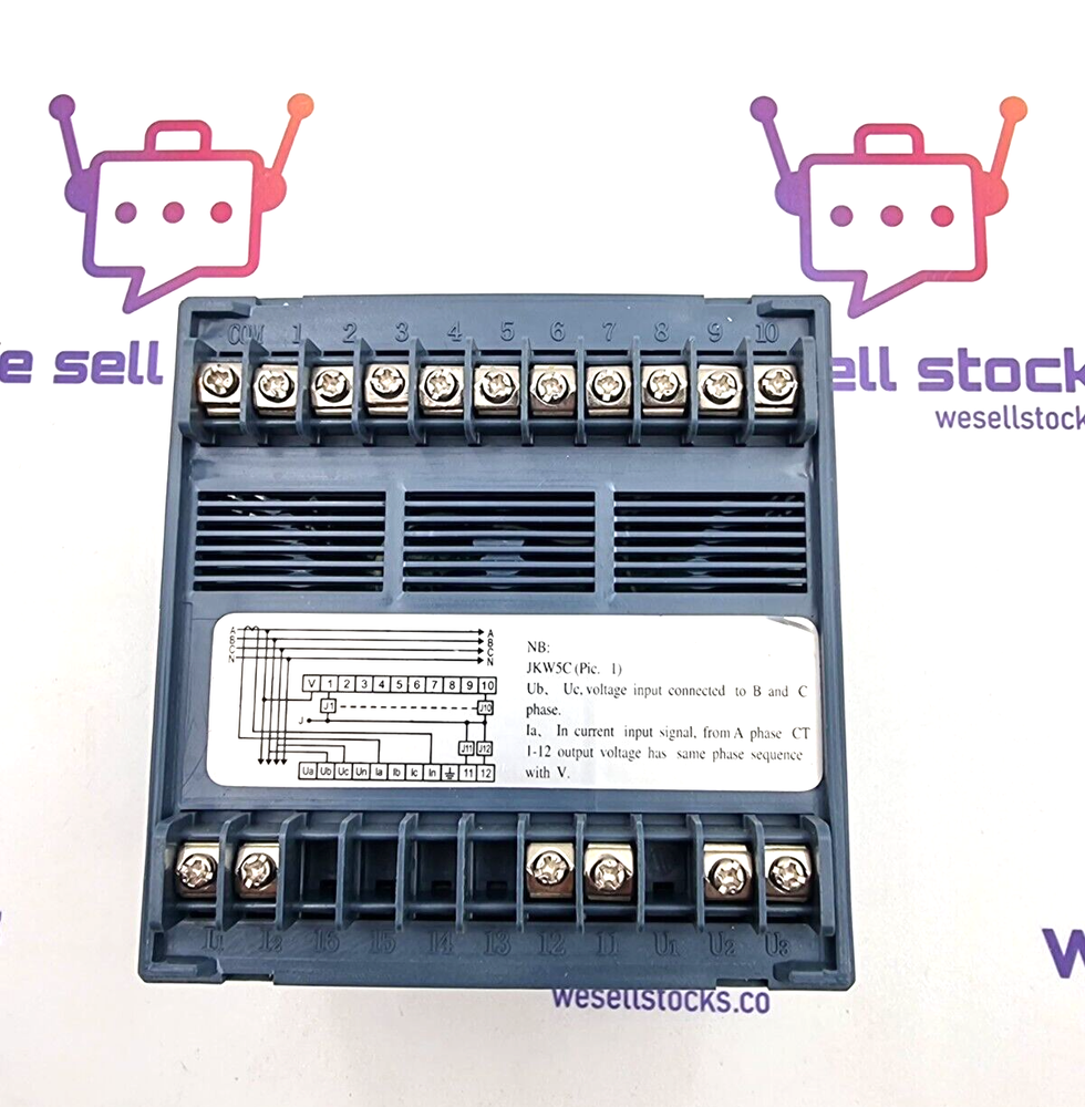WESTHOMES JKW5C REACTIVE POWER AUTOCOMPENSATION CONTROLLER