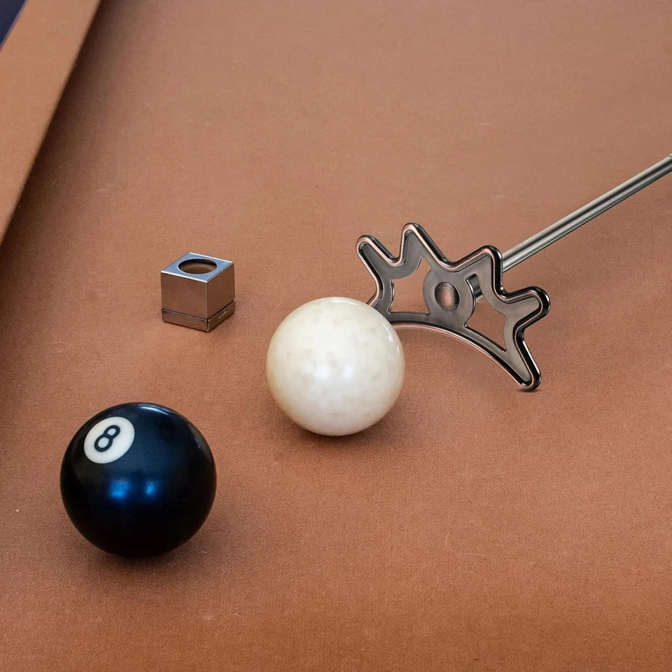 Retractable Pool Bridge Stick - Billiards Accessories Cue Bridge with Removable