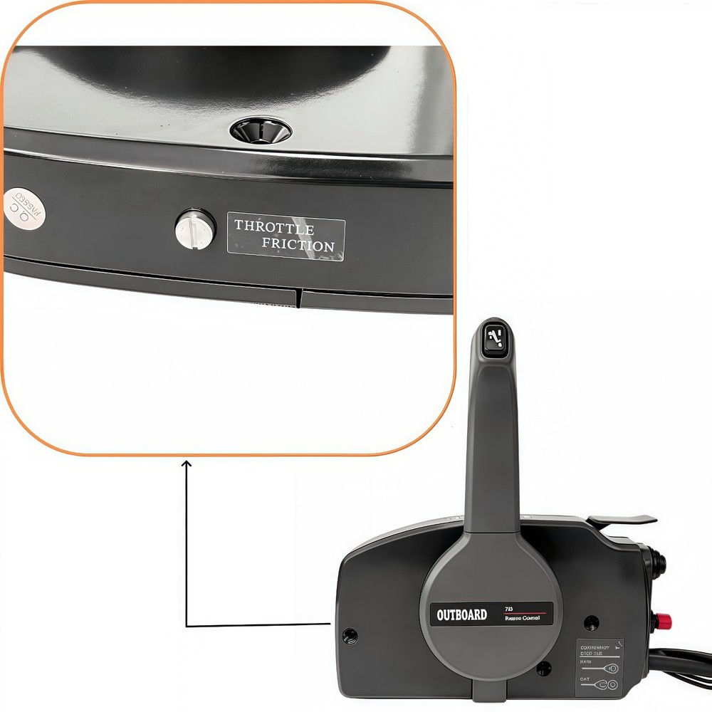 Mechanical 703 Side Mount Control Box Pull to Open with Choke, 10 Pin Harness