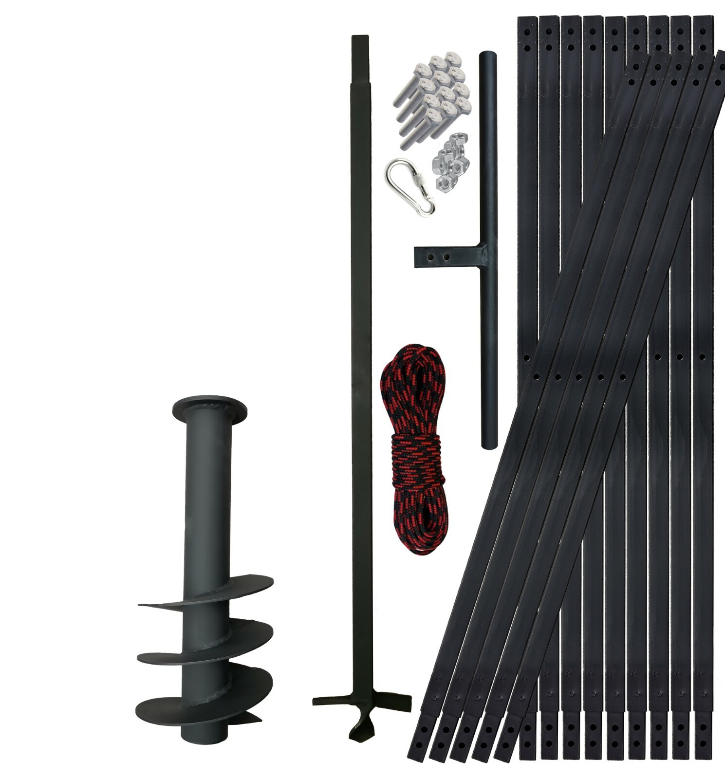 WATER WELL DRILLING EQUIMPENT KIT HAND WELL AUGER DIY 3 - 55 FT + Bailer