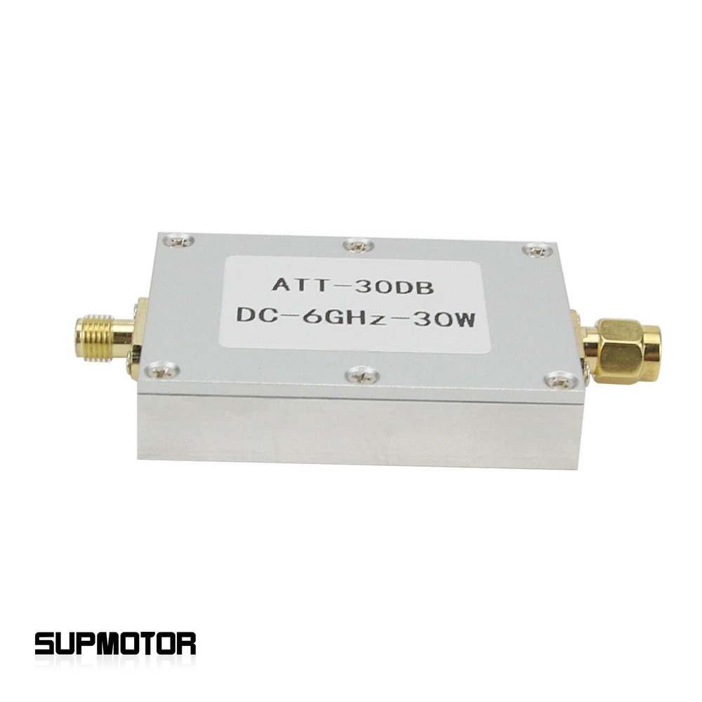DC-6GHz RF Attenuator fixed Attenuator Female + SMA for Power Meter Analyzer