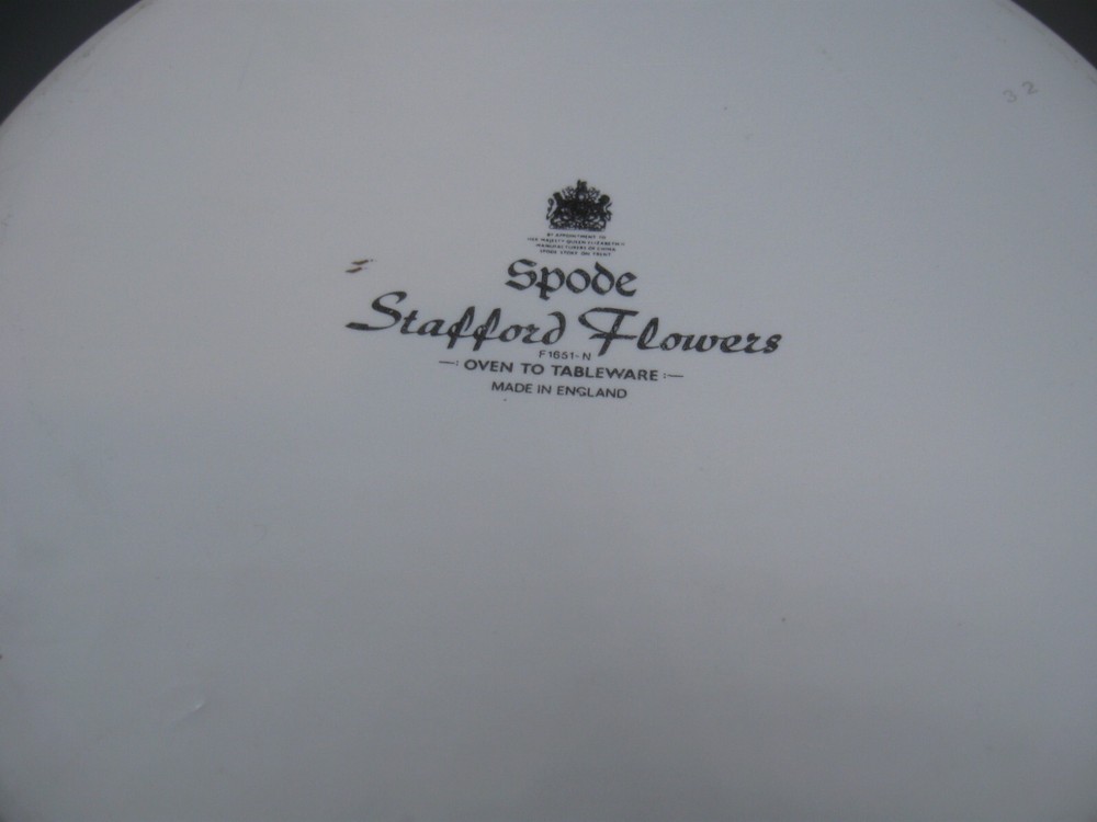 Spode Stafford Flowers Covered Casserole Oven To Tableware