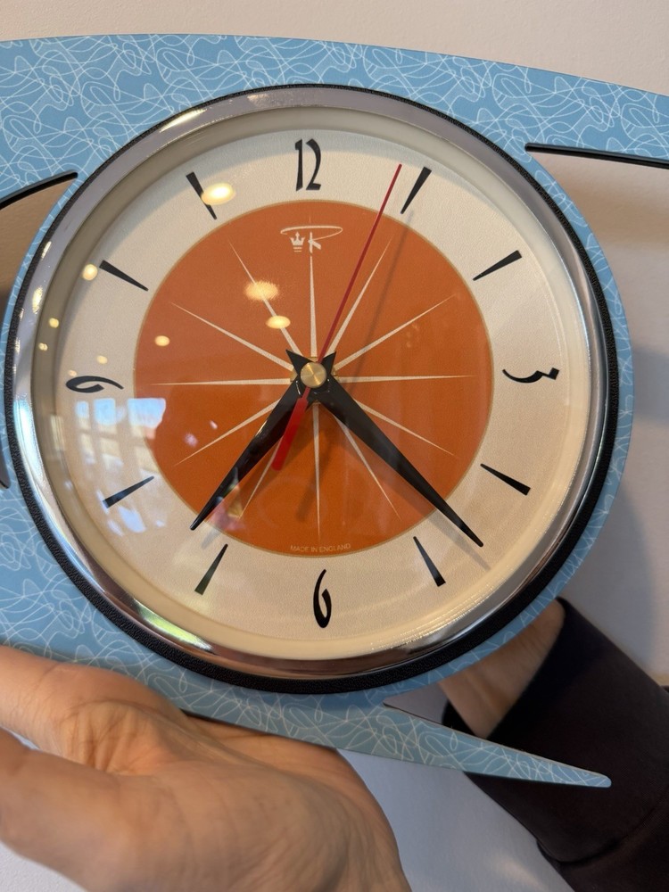 Mid Century Reproduction Cool Clock Wall Clock