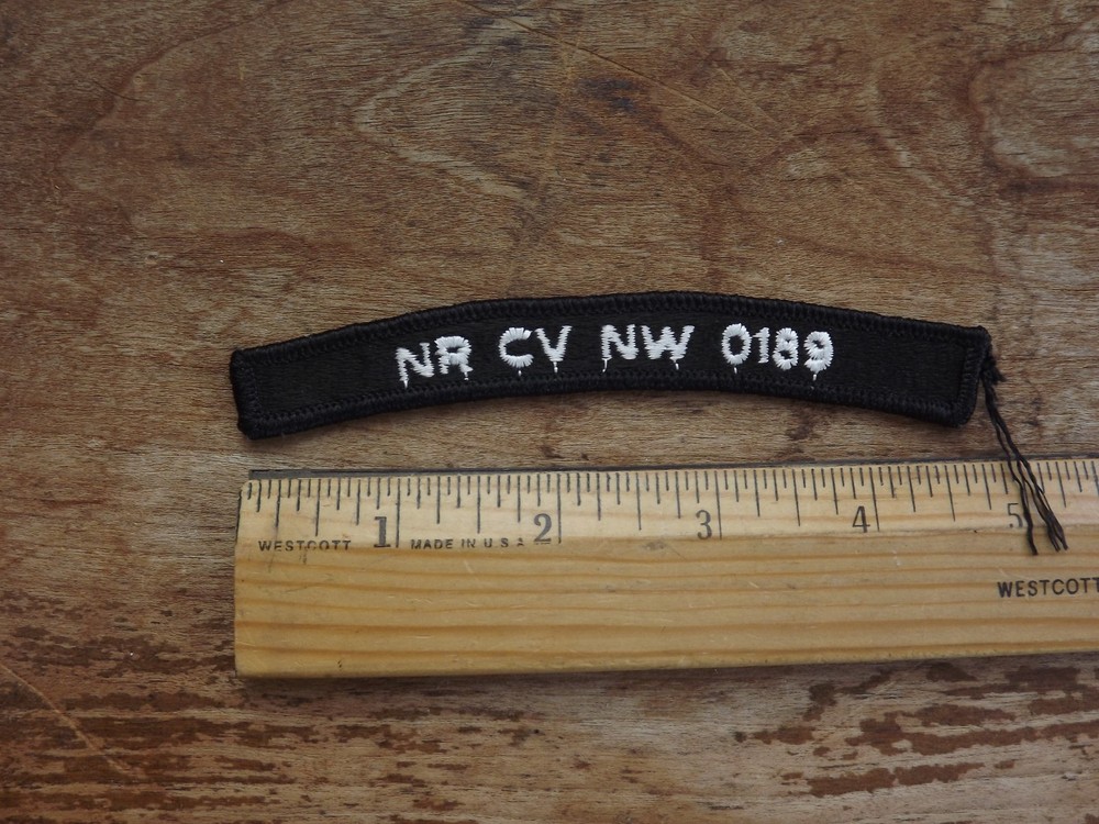 Navy NR CV NW 0189 Tab - INV# C543