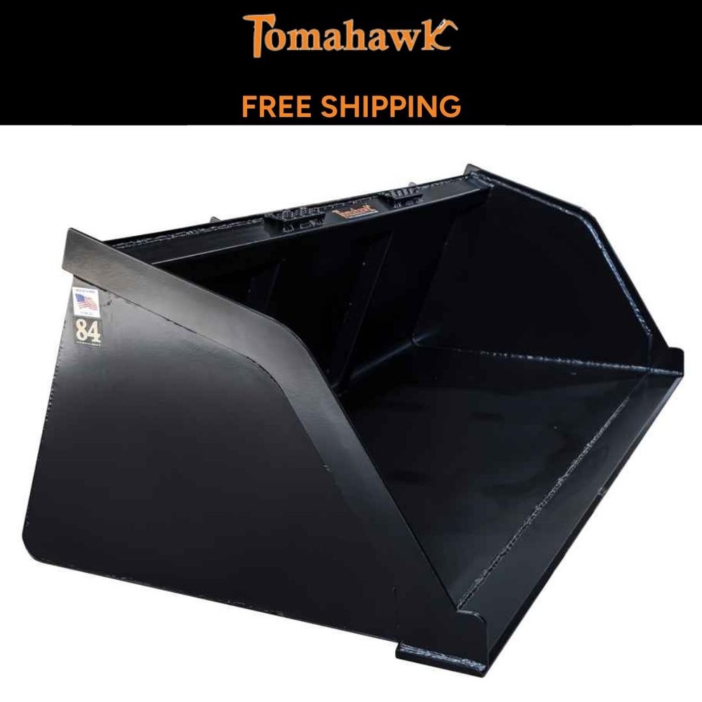 Tomahawk 84" Snow/Mulch Bucket