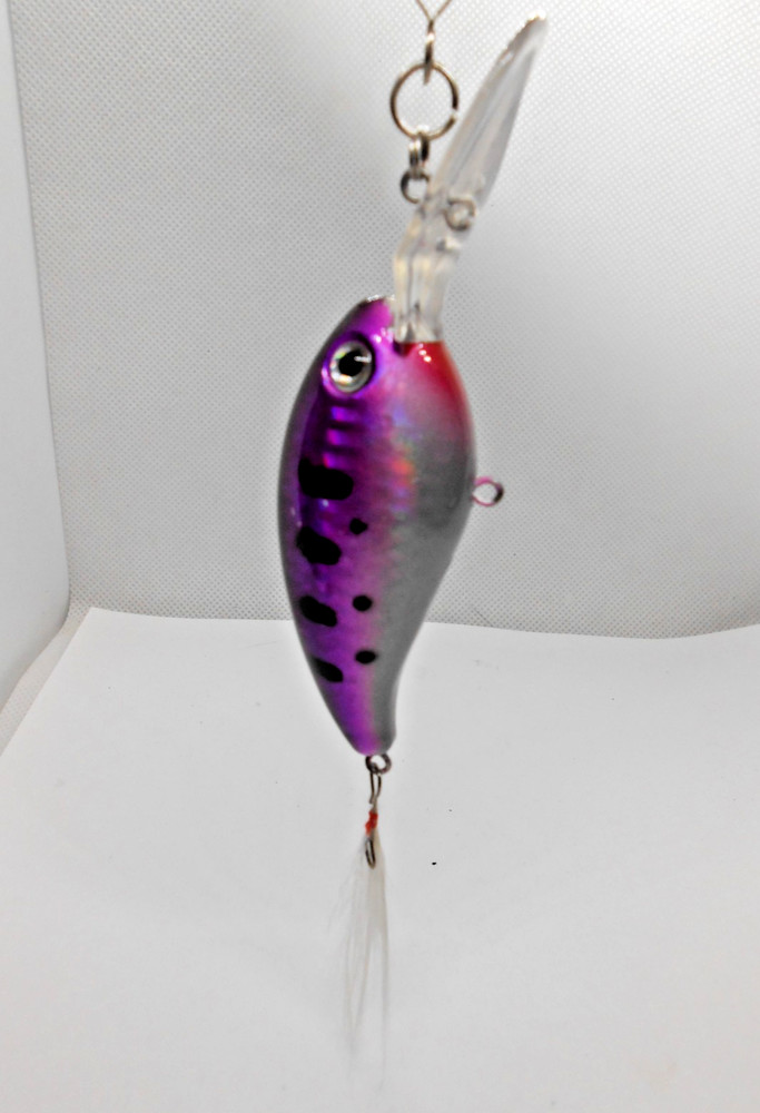Fishing Lure Ceiling Fan Pull Light Lamp Chain-#11