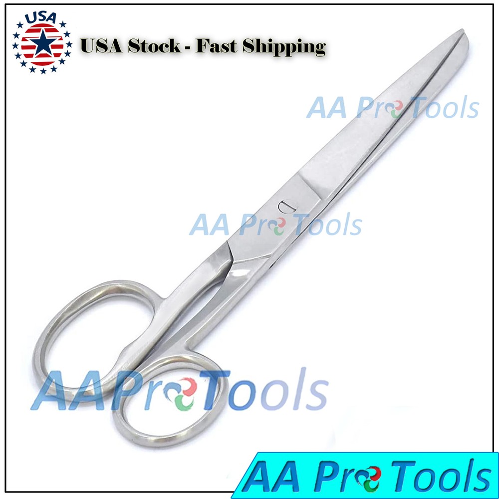 Tailor Scissors Textile Shears Fabric Cutting Sewing Solingen Silver Stainless