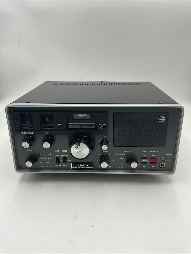 Sears Communication Receiver 412-3638 0700!!! S1