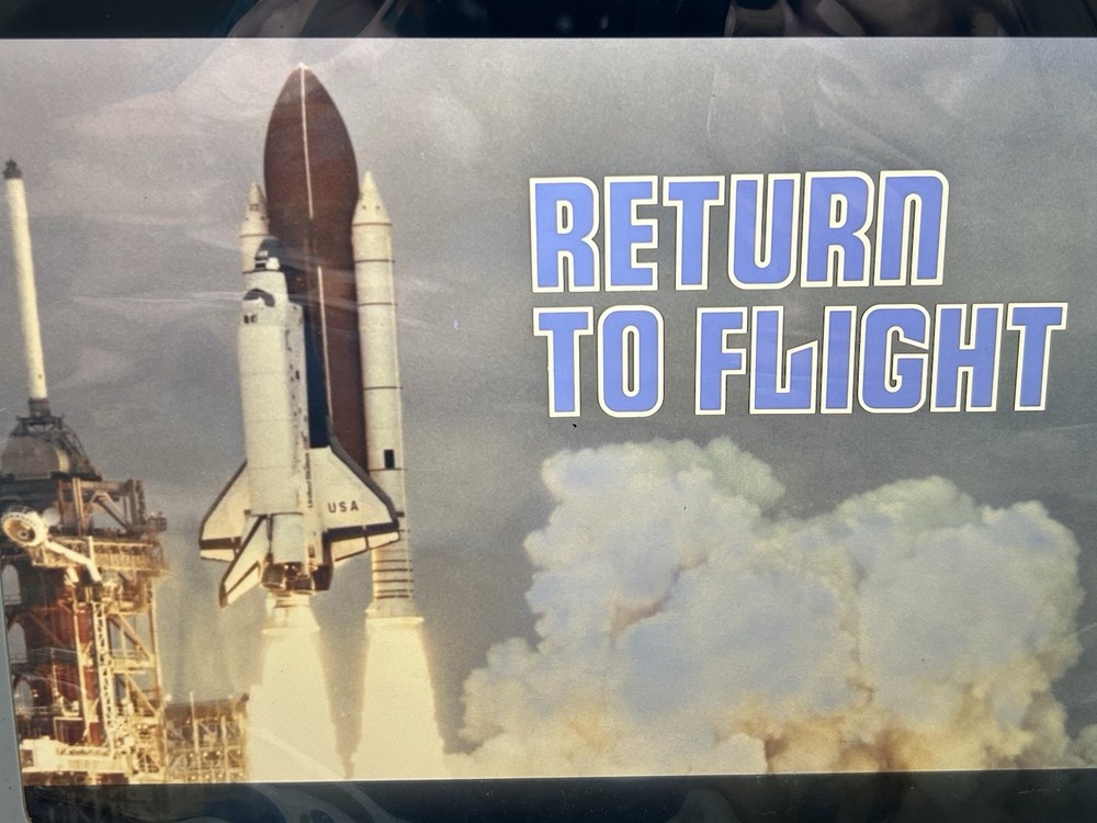 1988 NASA Rockwell Shuttle Return To Flight Presentation Transparency-4595