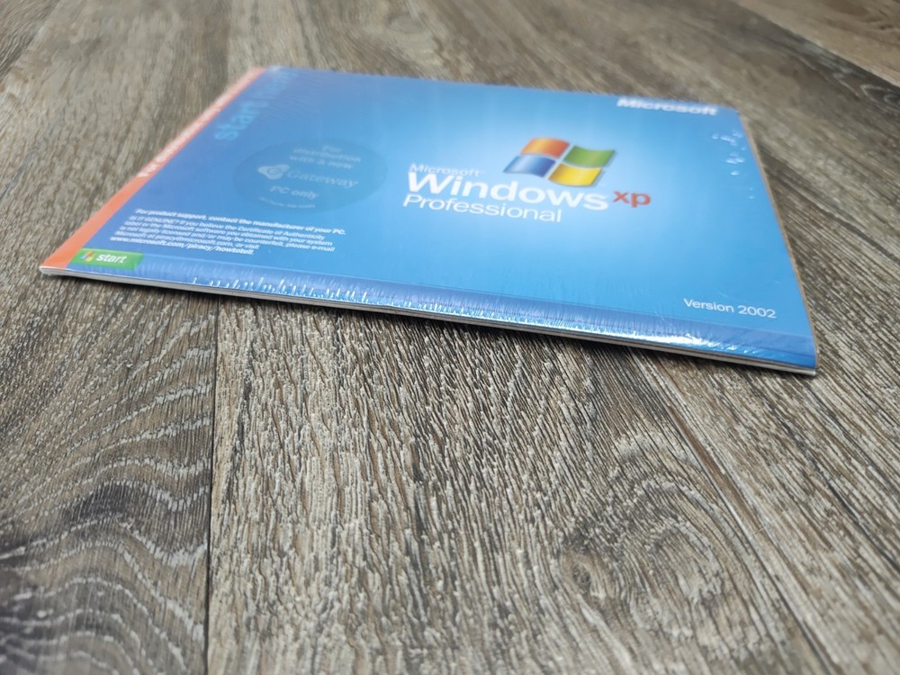 Microsoft Windows XP Professional Service Pack - Version 1.4 - Gateway CD 2002