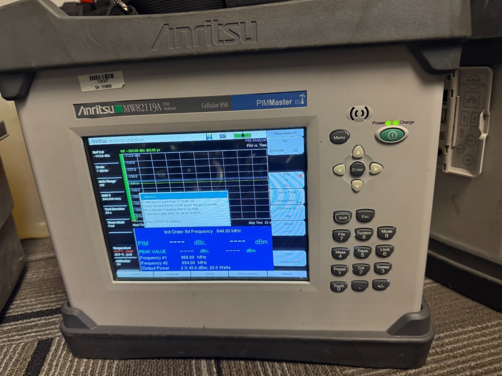 PIM ANALYZER MW82119A CELLULAR 850 PIM MASTER