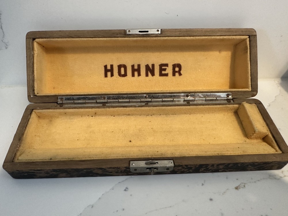 Hohner The 64 Chromonica 4 Octaves Harmonica Professional w/ Case - Untested