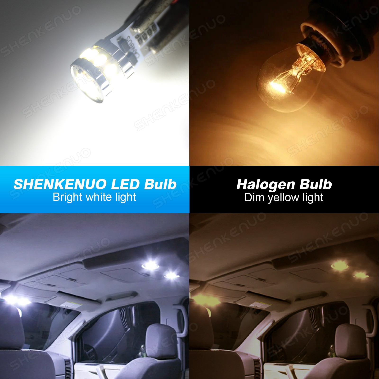 SUper Bright LED Hi/Lo Headlight Bulb for Yamaha Enticer Snowmobile 1977–1981