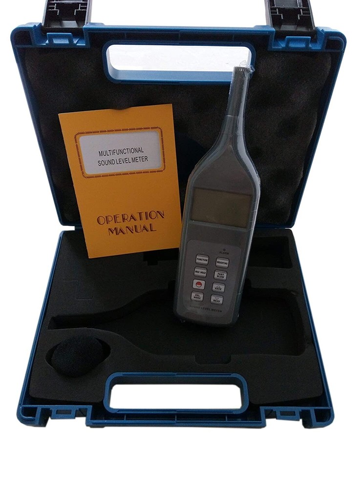 Portable Impulse Sound Level Meter Tester Gauge With Testing Range 30dB~90dB
