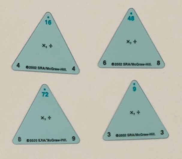 SETS of MATH Manipulatives (ADDITION, SUBTRACTION, MULTIPLICATION, DIVISION)