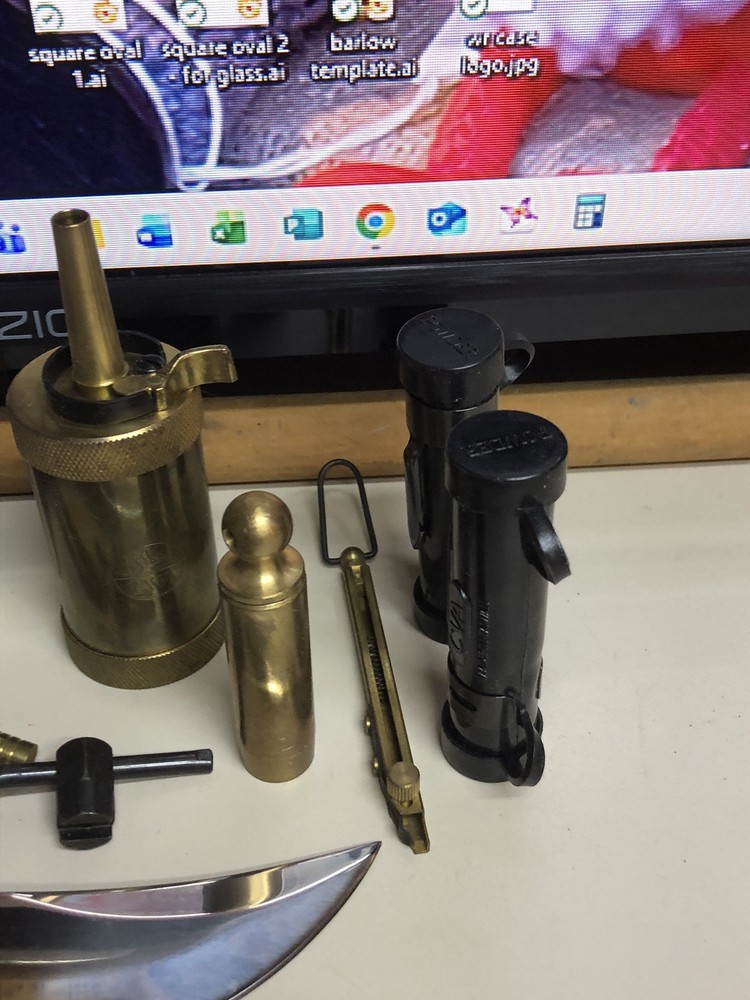 CVA Connecticut Bowie Knife & Muzzle loading Starter Kit Accessories