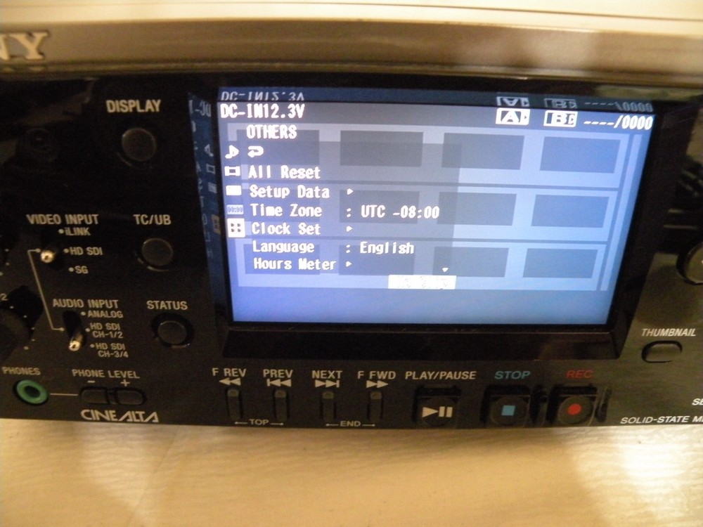 SONY SxS PRO Solid State Memory Compact Recorder, Two 32GB Cards, Model PMW-EX30