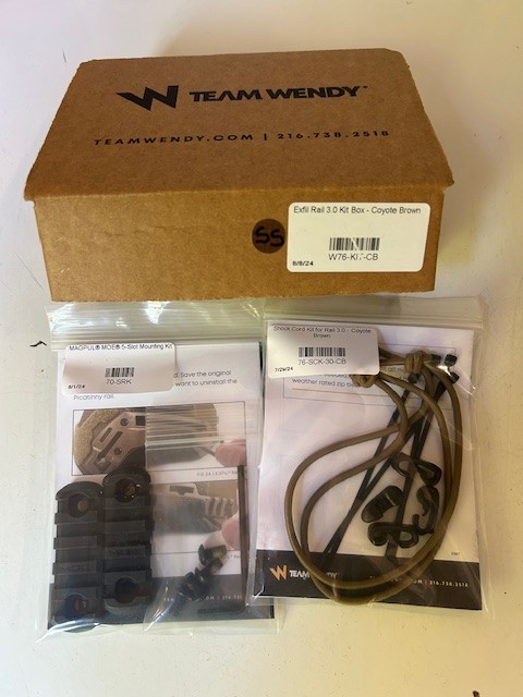 Team Wendy Rail kit plus shock cord kit