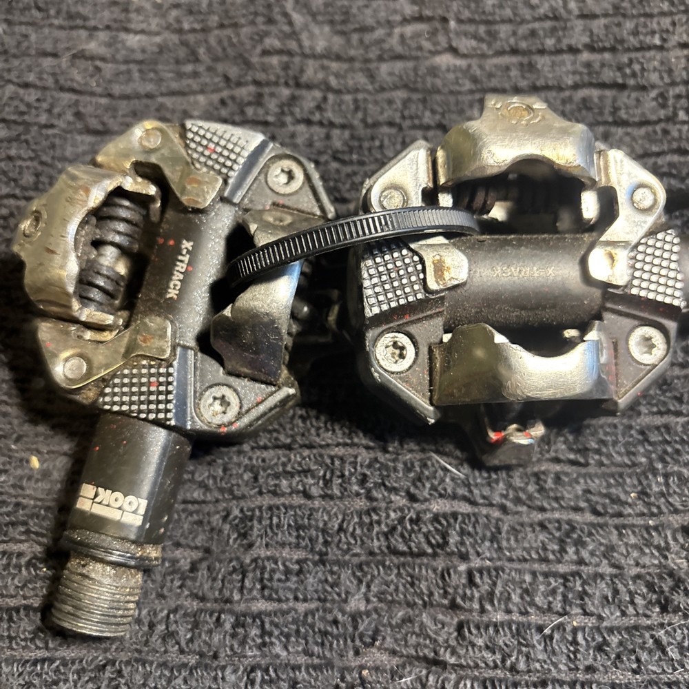 Look X-Track Pedals, Used