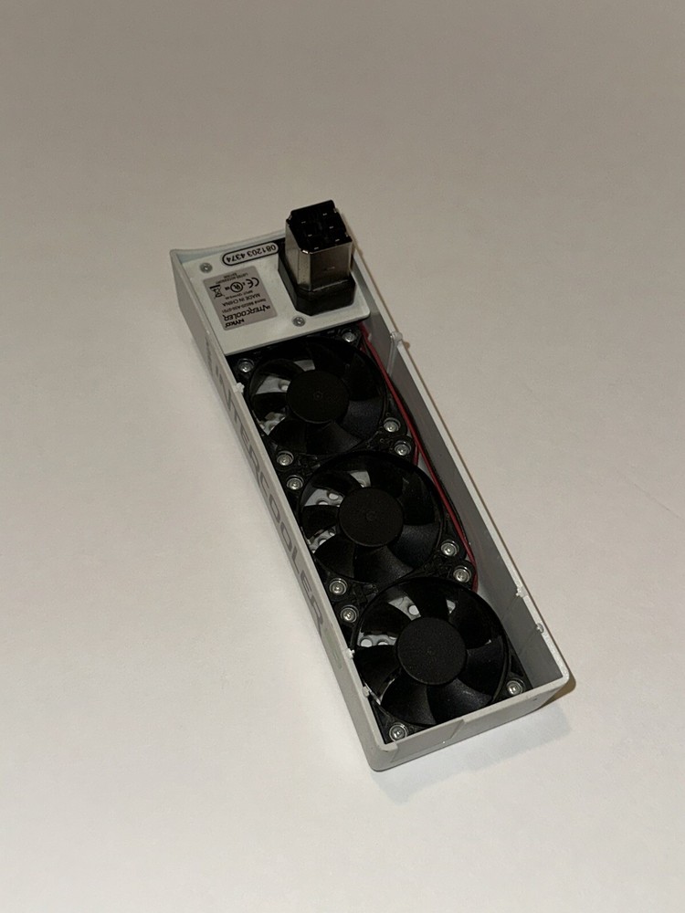 Nyko Xbox 360 Intercooler Cool Fan With On/Off Switch for System Console WHITE