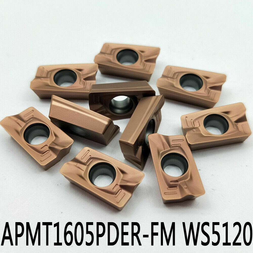 10pcs APMT1605PDER -FM WS5120 milling insert cutter insert milling bits