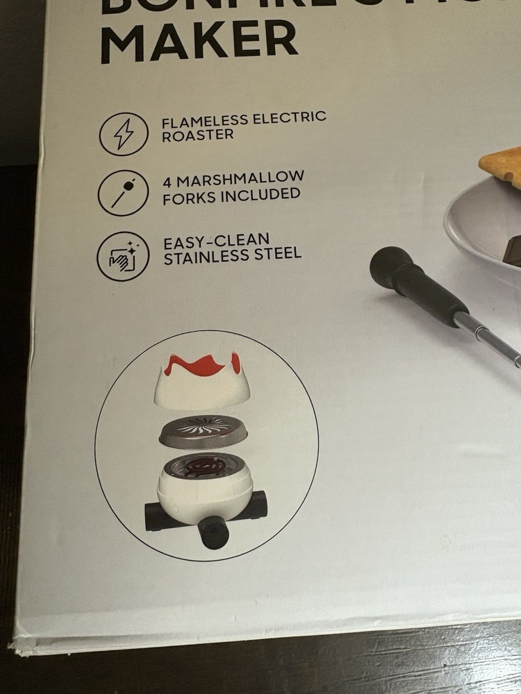 Sharper Image Electic Tabletop S’mores Maker
