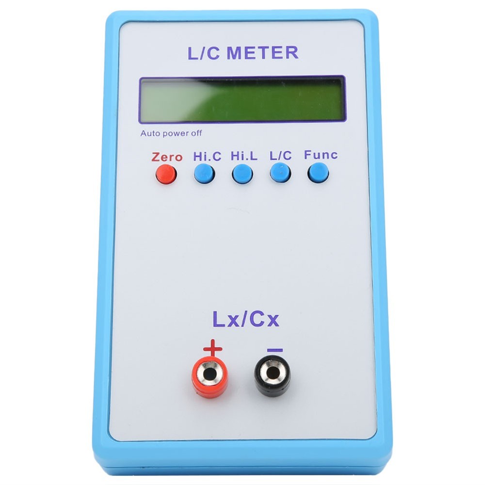 Handheld L/C Meter Compact Inductance Capacitance Multimeter For Electronic Desi