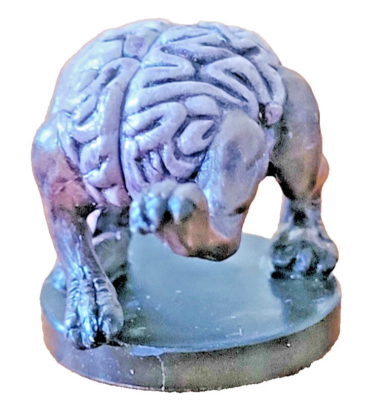 Intellect Devourer - Unhallowed # 54 U - D&D Miniatures - No stat card.