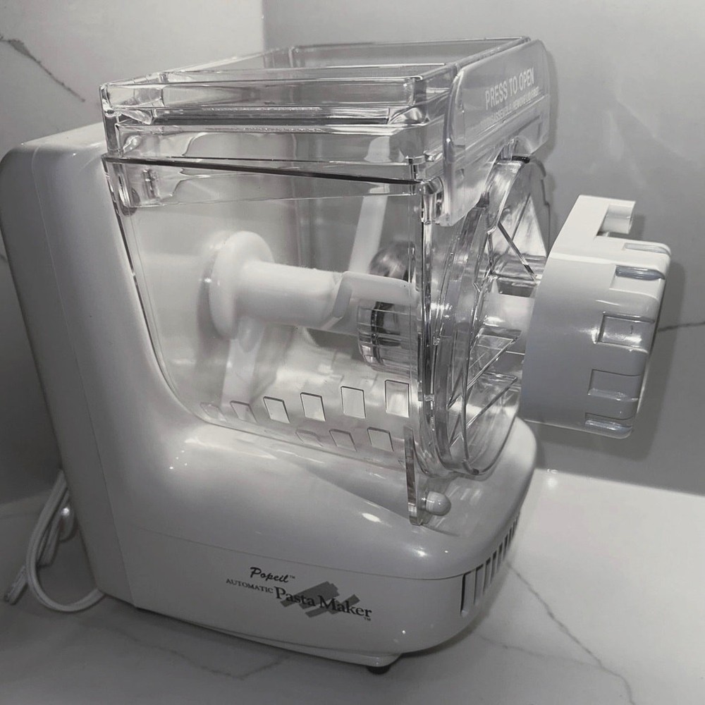 The Ronco Popeil P400 Automatic Pasta Maker Machine Tested Works