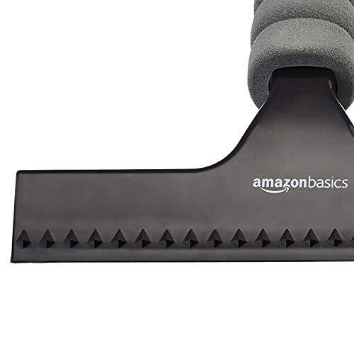 Window Squeegee with Handle for Car Windows, Glass, Mirror, Black